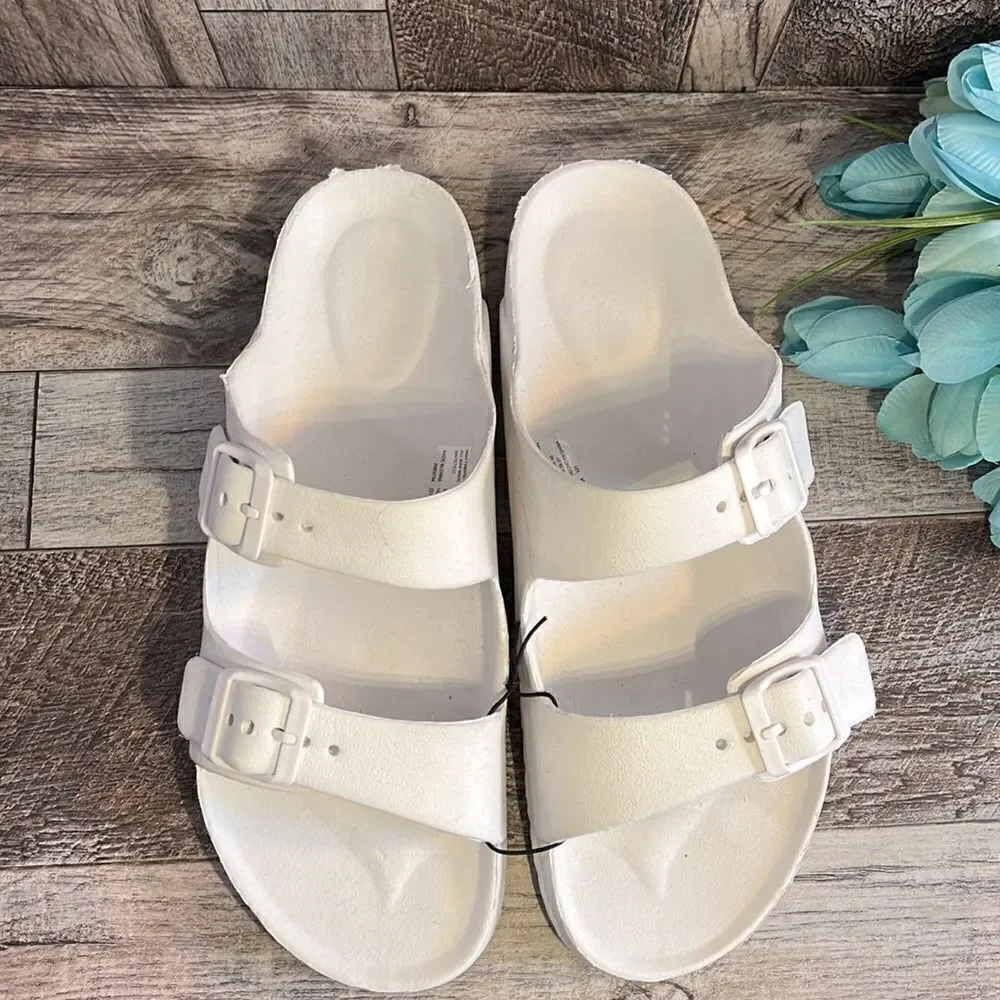 Women's White Sandals